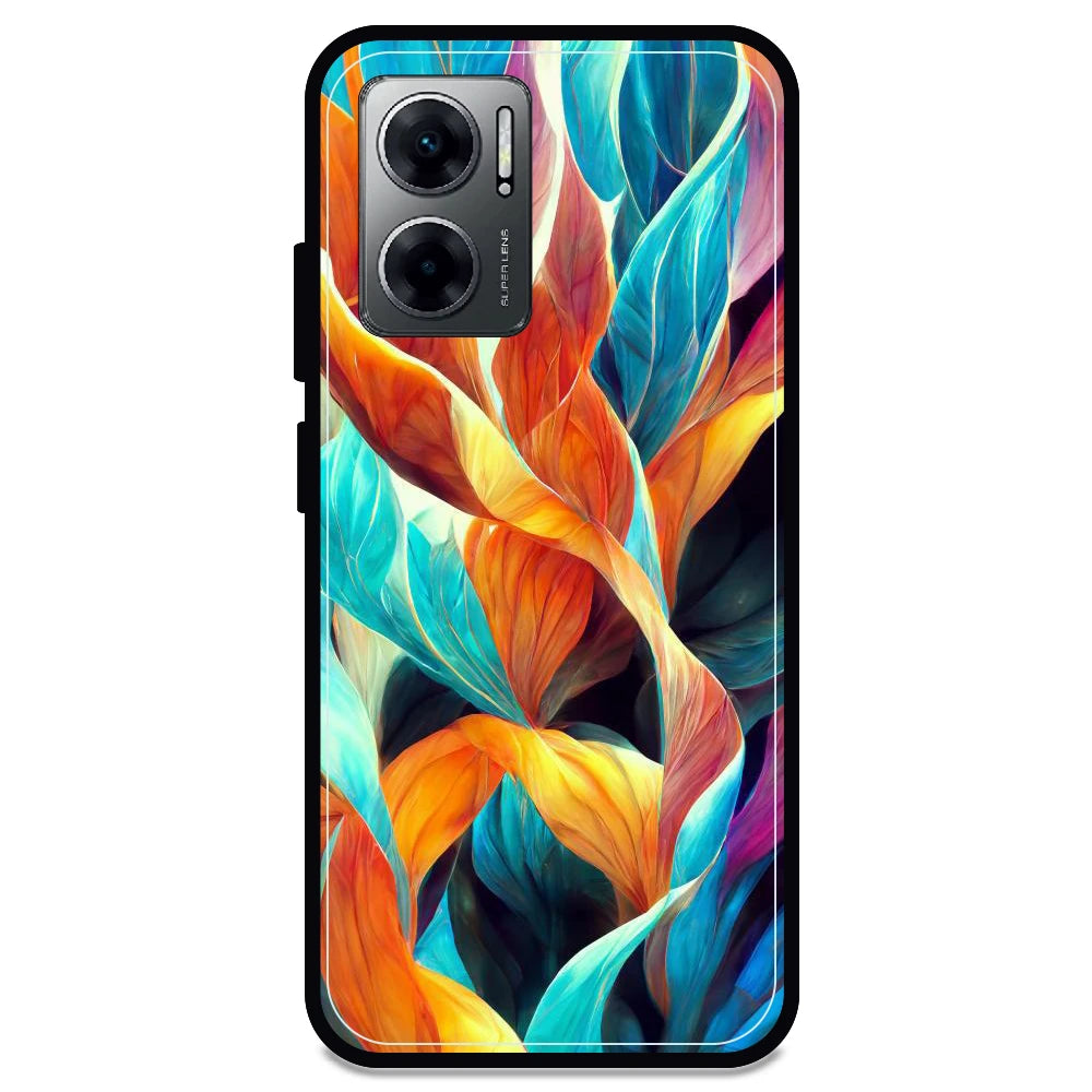 Leaves Abstract Art - Armor Case For Redmi Models 11 Prime 5g