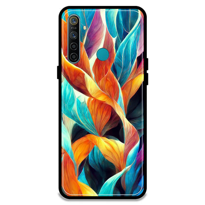 Leaves Abstract Art - Armor Case For Realme Models Realme 5i