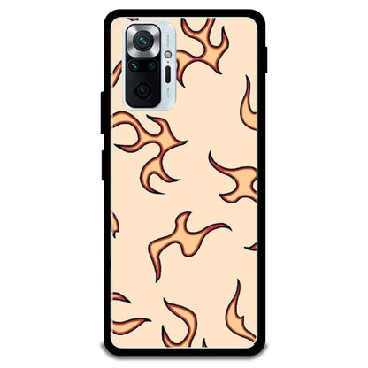 Yellow Flames - Armor Case For Redmi Models 10 Pro Max