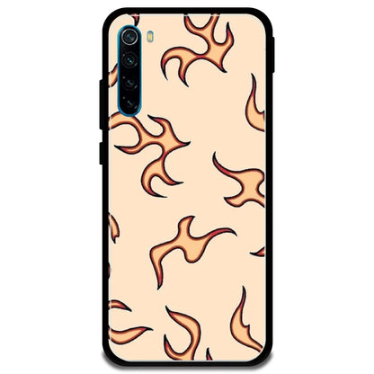 Yellow Flames - Armor Case For Redmi Models 8