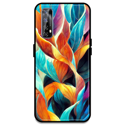 Leaves Abstract Art - Armor Case For Realme Models Realme 7