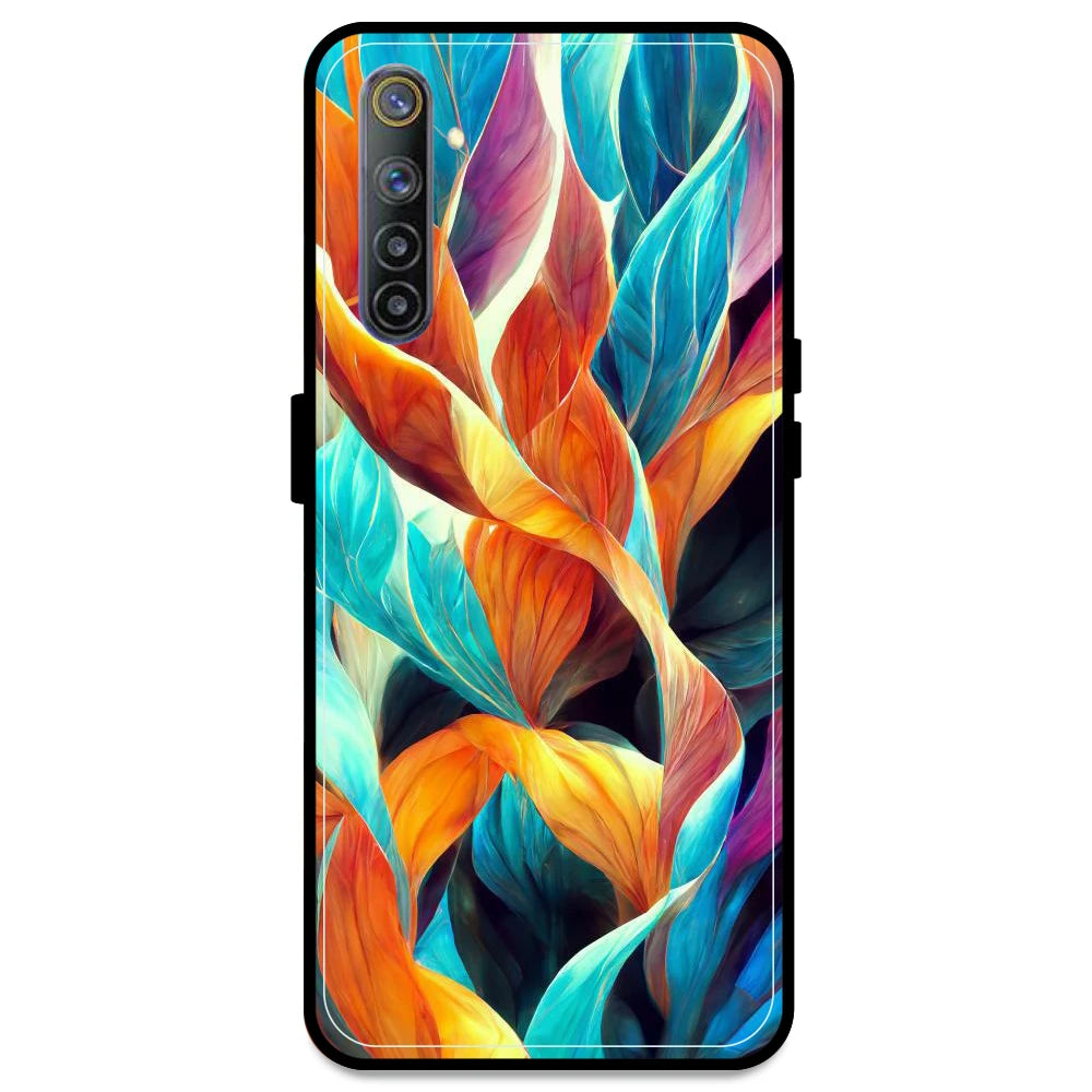 Leaves Abstract Art - Armor Case For Realme Models Realme 6