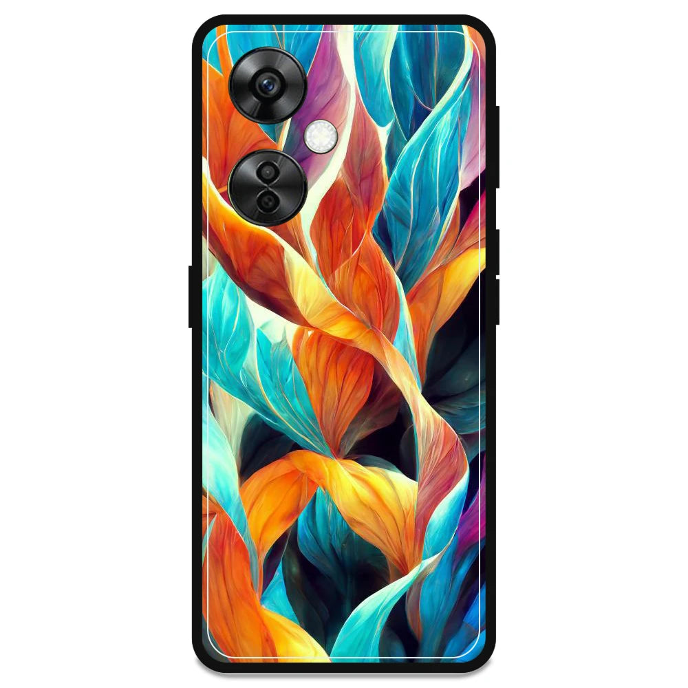 Leaves Abstract Art - Armor Case For OnePlus Models OnePlus Nord CE 3 lite
