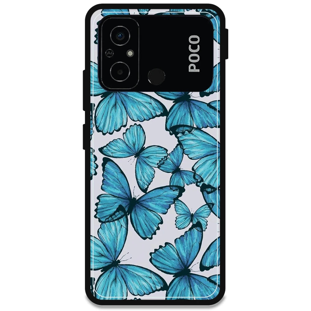 Butterflies - Armor Case For Poco Models Poco C55