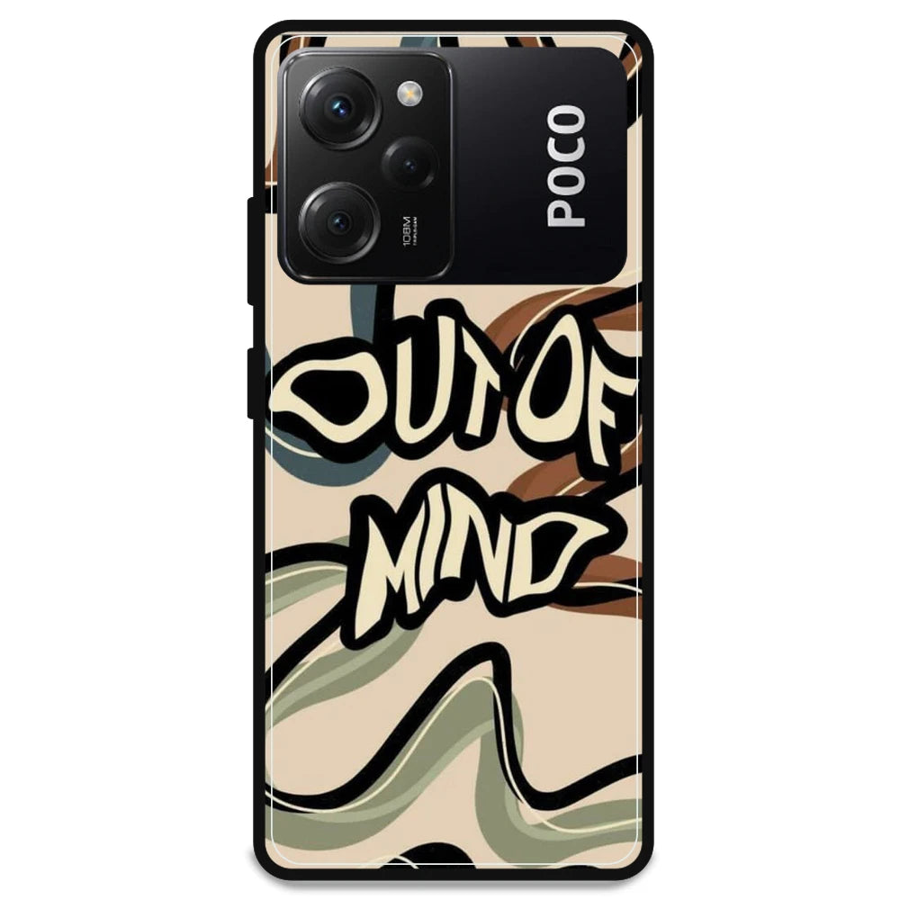 Out Of Mind - Armor Case For Poco Models Poco X5 Pro 5G