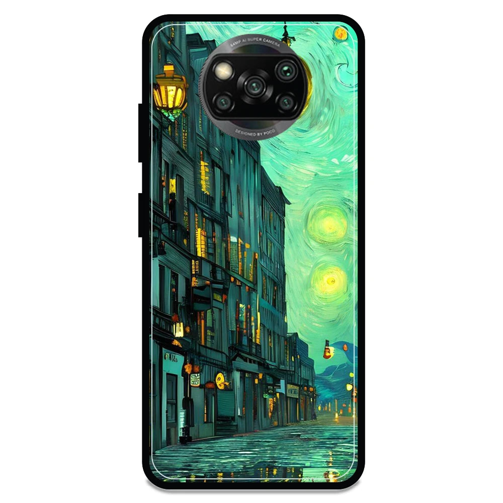 Van Gogh Green Art - Armor Case For Poco Models Poco X3