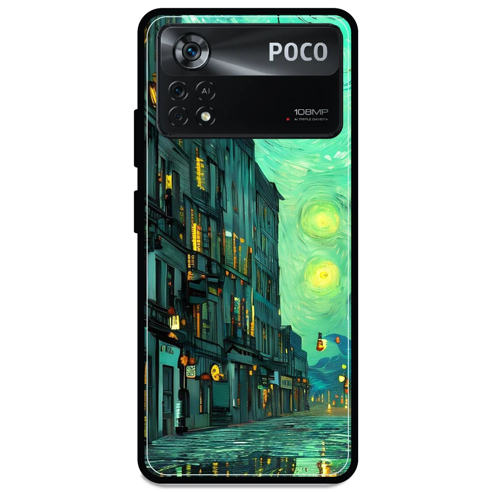 Van Gogh Green Art - Armor Case For Poco Models Poco X4 Pro 5G