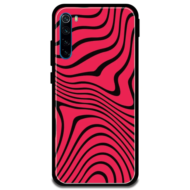 Pink Waves - Armor Case For Redmi Models 8