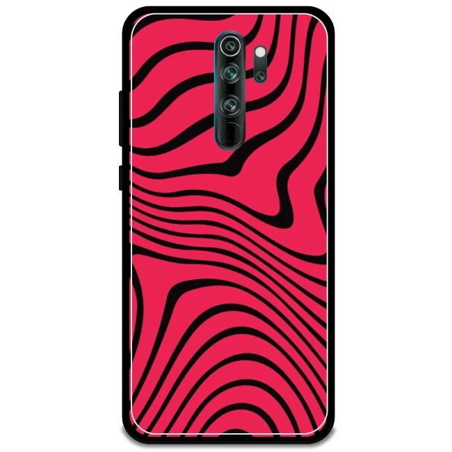 Pink Waves - Armor Case For Redmi Models 8 Pro