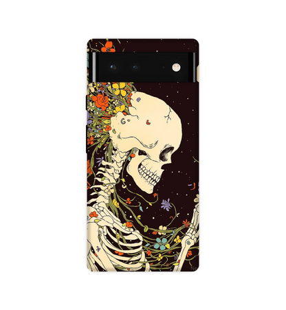 Floral Skeleton - Hard Cases For Google Models