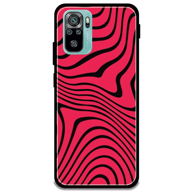 Pink Waves - Armor Case For Redmi Models 10