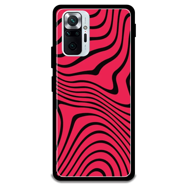 Pink Waves - Armor Case For Redmi Models 10 Pro Max