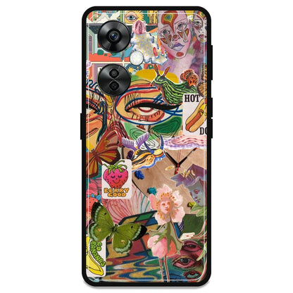 Vintage Collage - Armor Case For OnePlus Models OnePlus Nord CE 3 lite