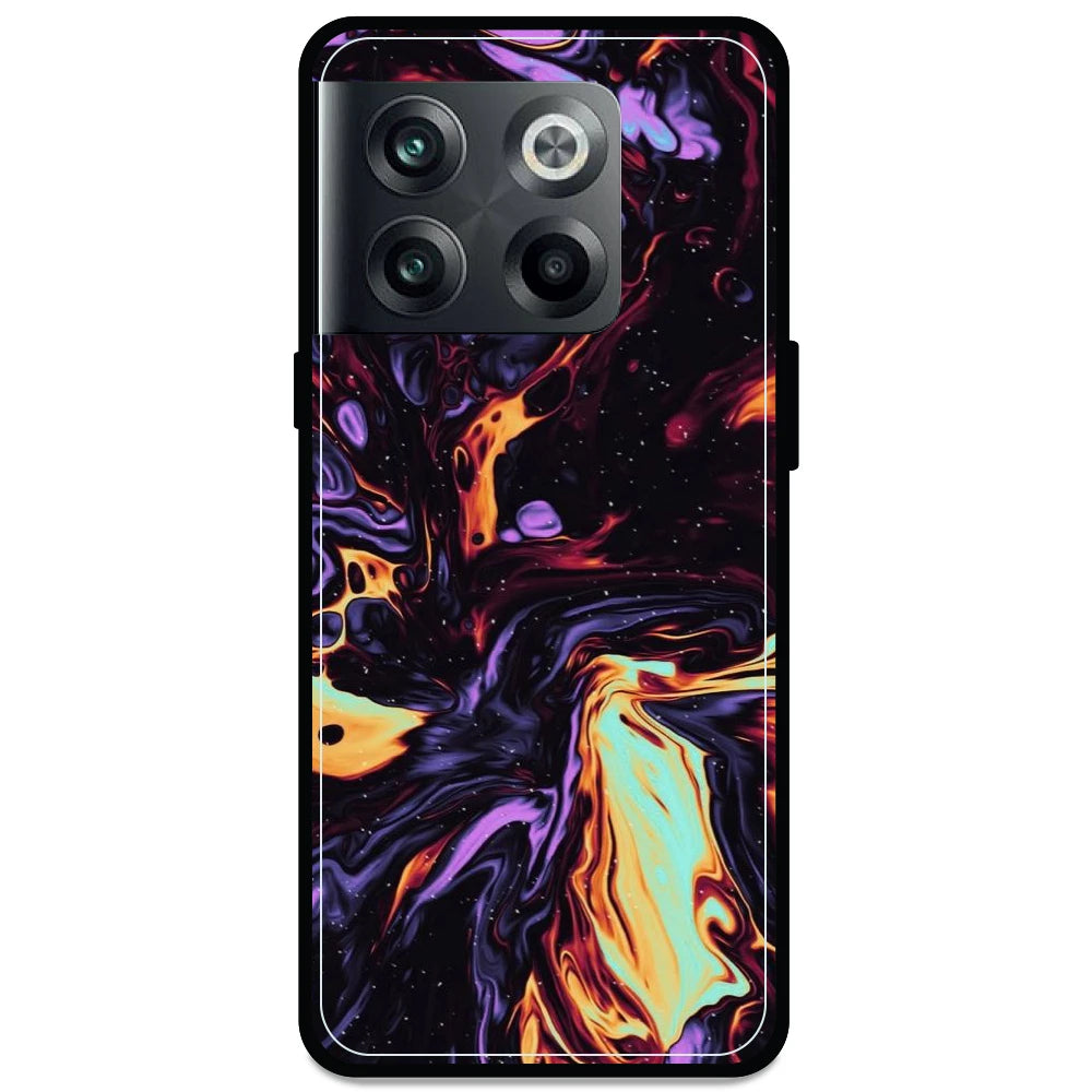 Purple & Orange Swirl - Armor Case For OnePlus Models One Plus Nord 10T