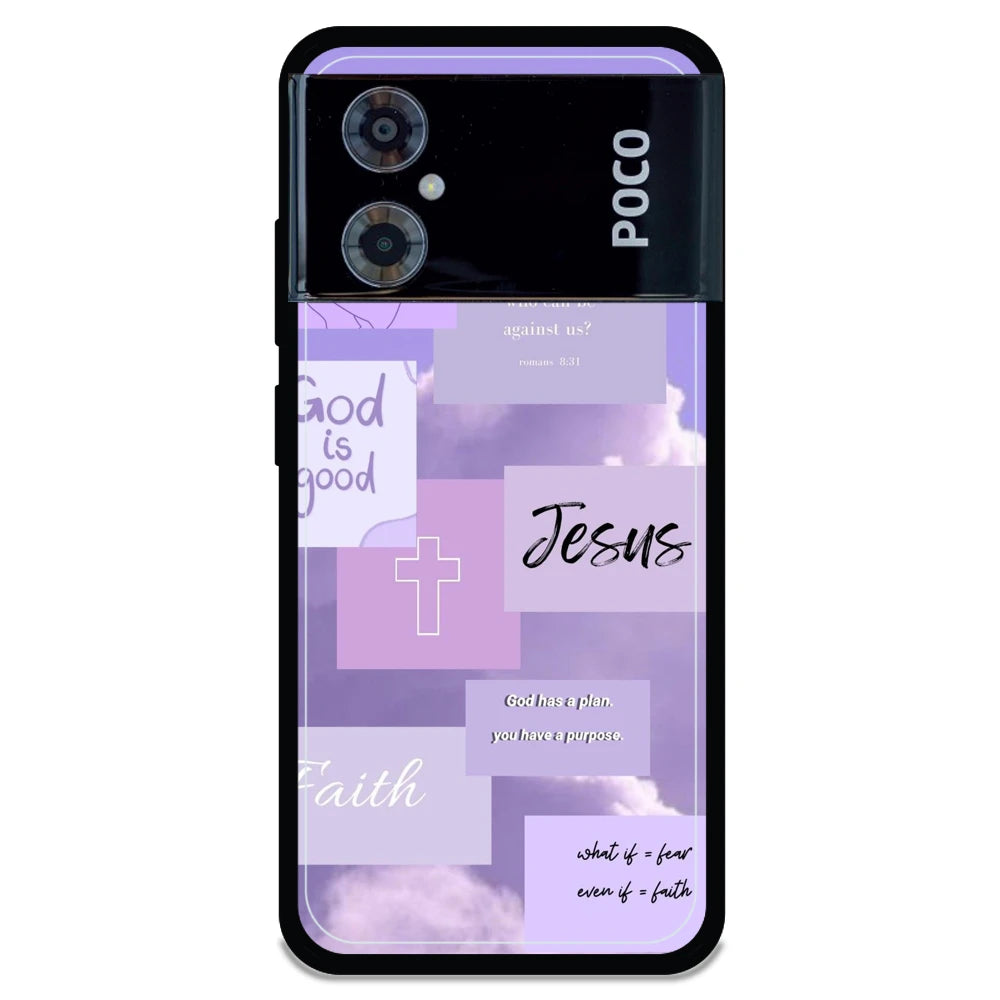 Jesus My Lord - Armor Case For Poco Models Poco M4 5G