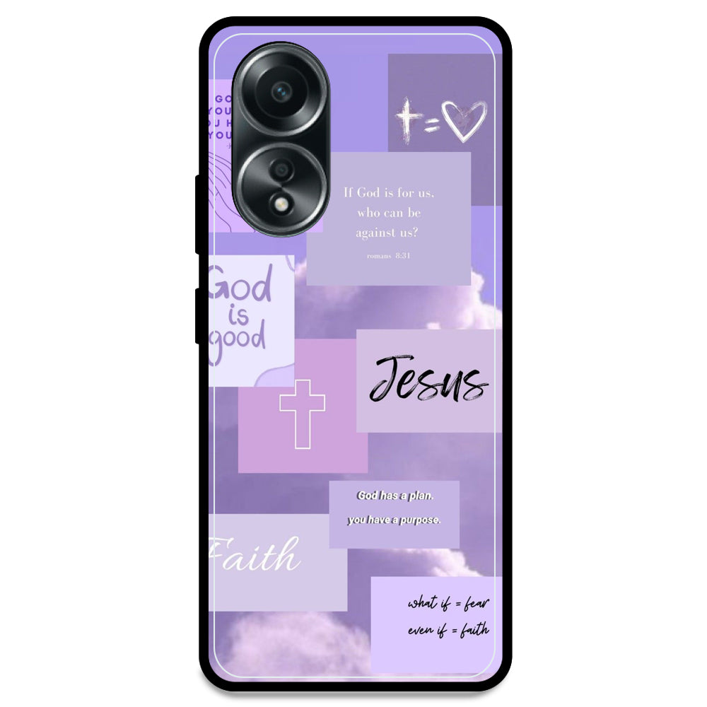 Jesus My Lord - Armor Case For Oppo Models Oppo A58