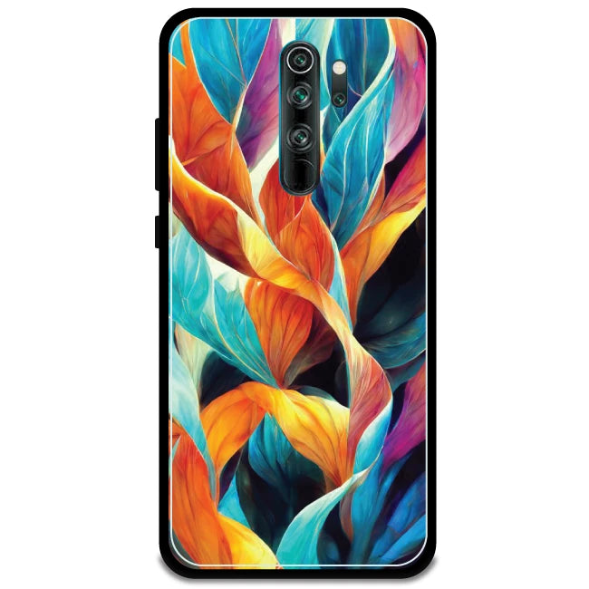 Leaves Abstract Art - Armor Case For Redmi Models 8 Pro