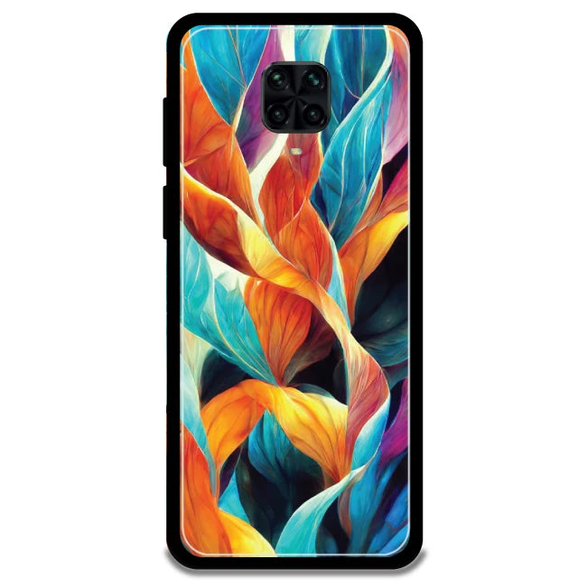 Leaves Abstract Art - Armor Case For Poco Models Poco M2 Pro