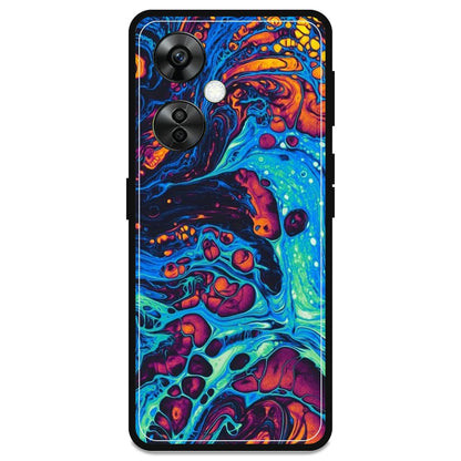 Blue And Orange Swirl - Armor Case For OnePlus Models OnePlus Nord CE 3 lite