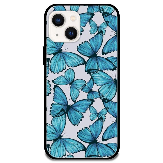 Butterflies - Armor Case For Apple iPhone Models Iphone 13