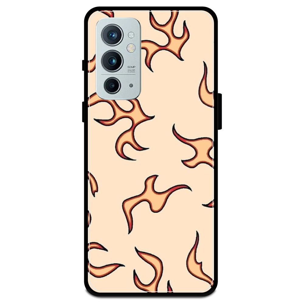 Yellow Flames Armor Case OnePlus 9RT