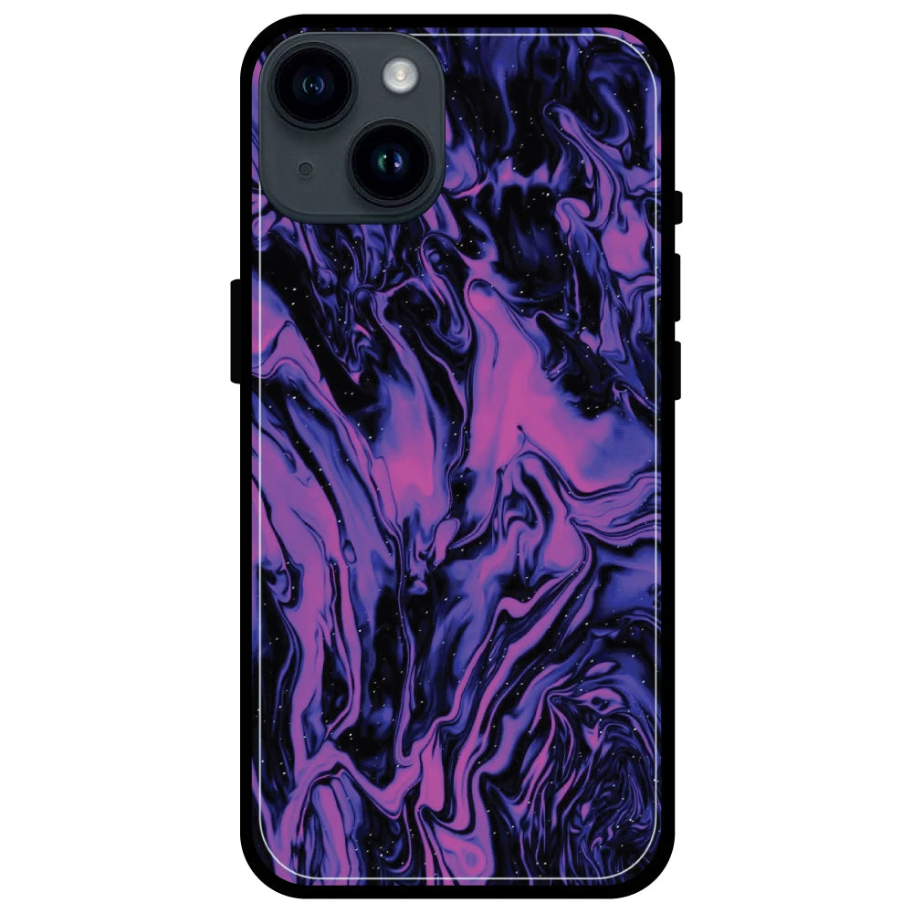 Purple Swirl - Armor Case For Apple iPhone Models 14