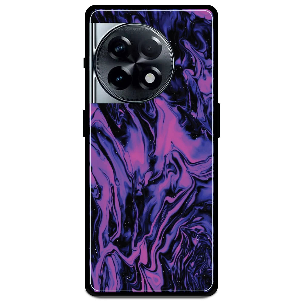 Purple Swirl - Armor Case For OnePlus Models One Plus Nord 11R