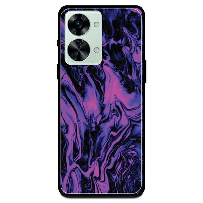 Purple Swirl - Armor Case For OnePlus Models One Plus Nord 2T