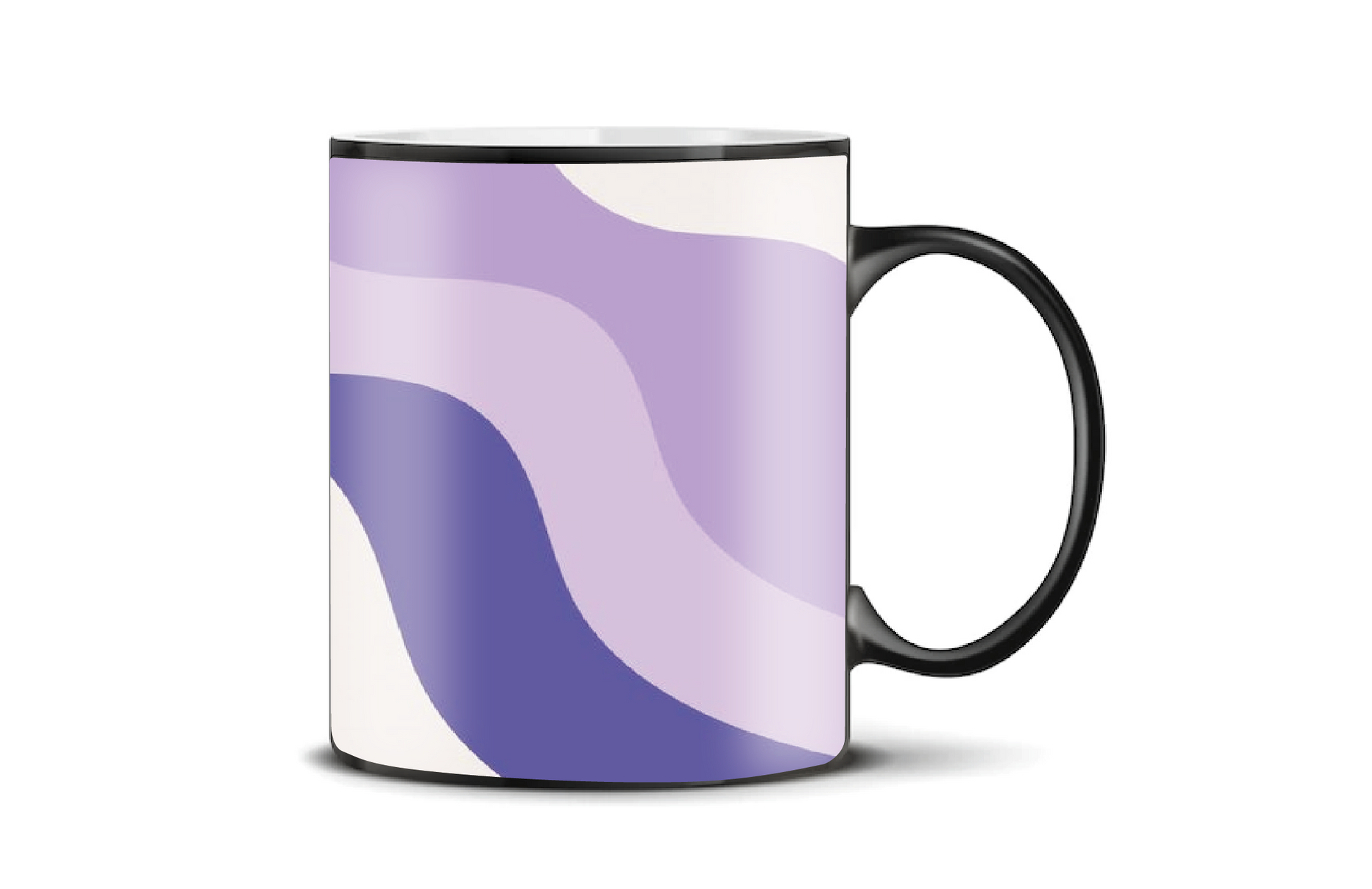 Purple Waves - Mug black