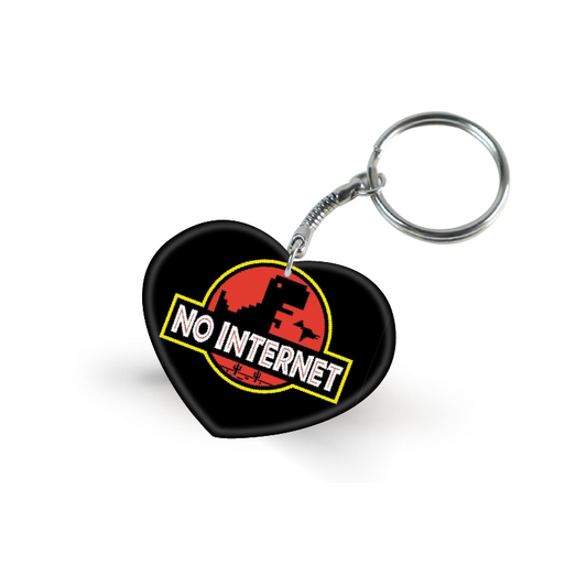 No Internet - Keychain