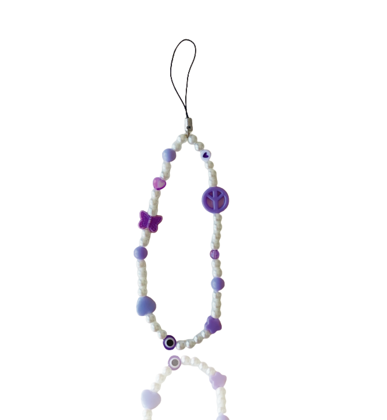 Purple Pearl - Phone Charm