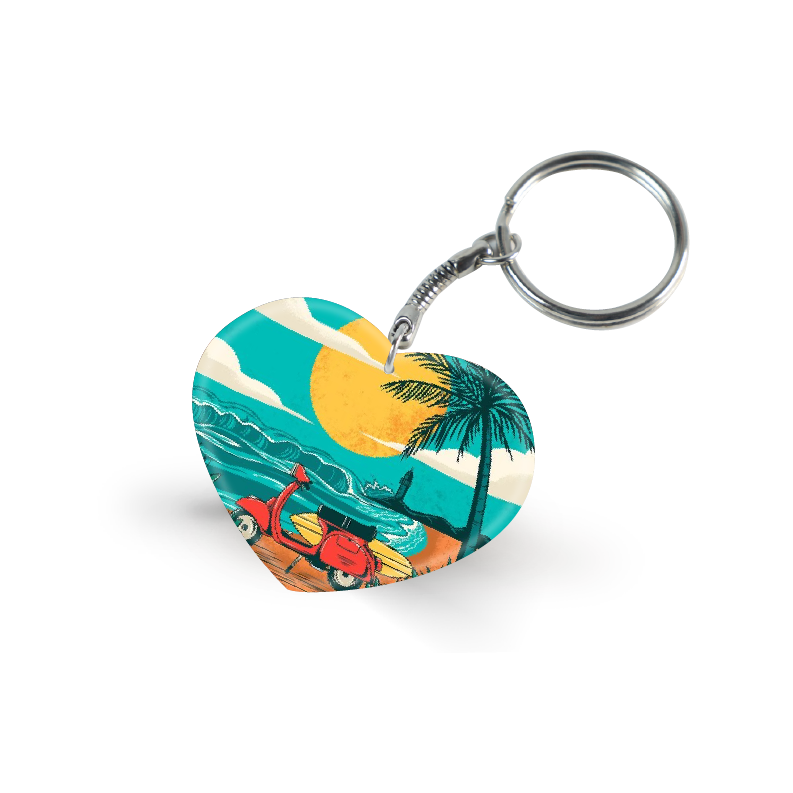 Beach Aesthetic- Keychain