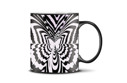 Zebra Butterfly - Mug black