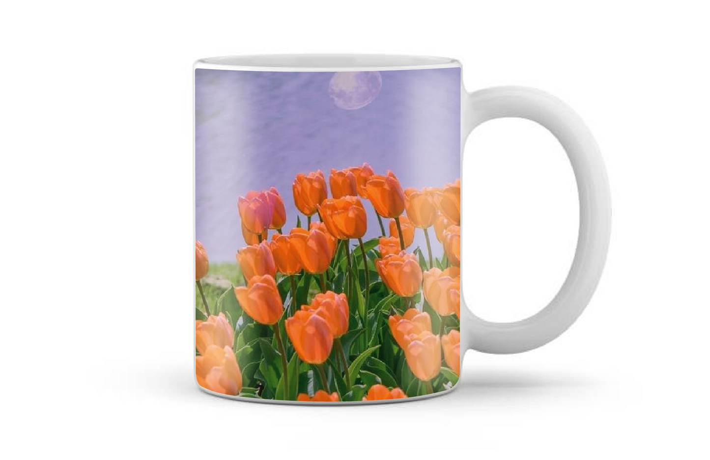 Tulips - Mug white