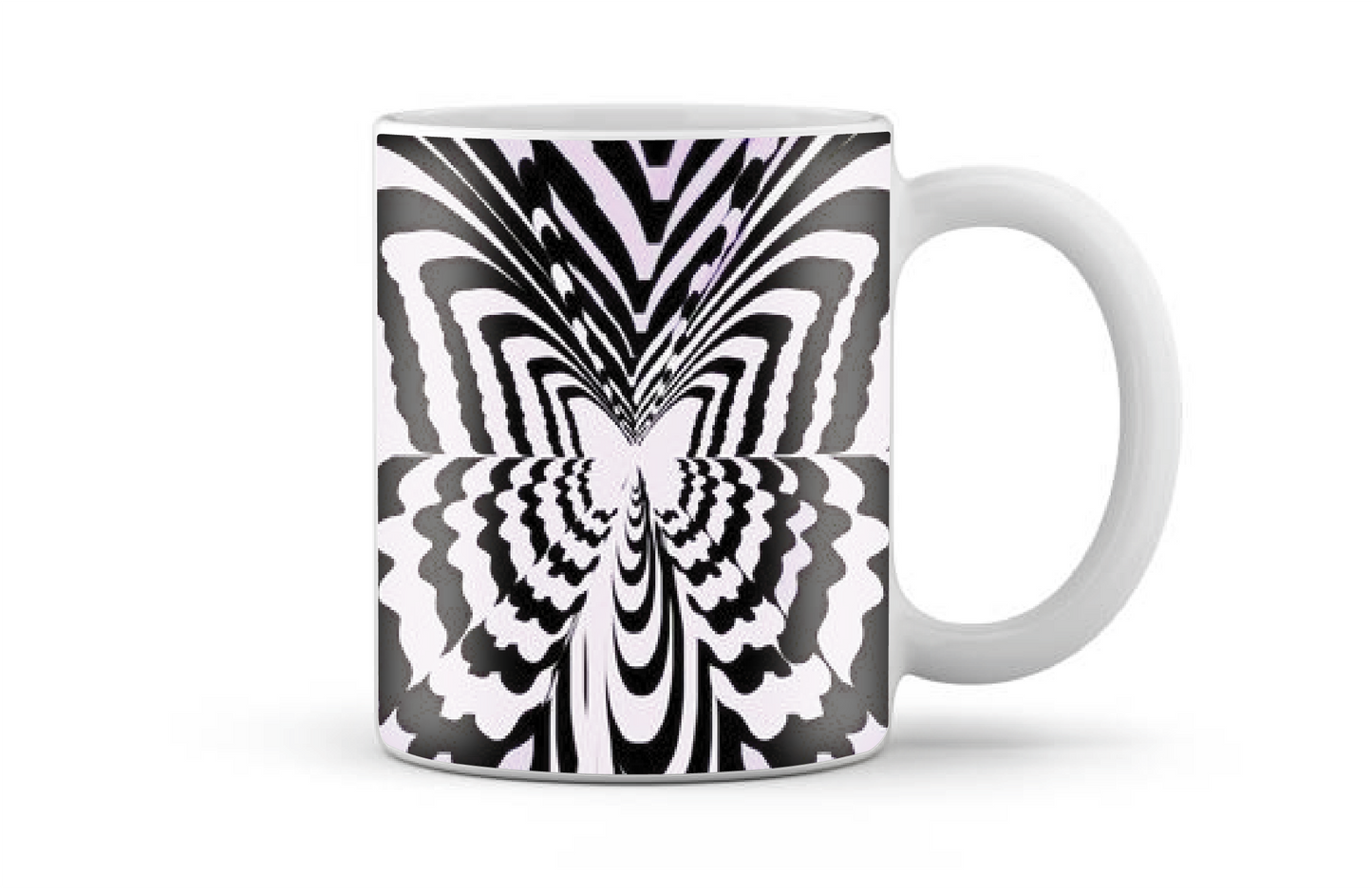 Zebra Butterfly - Mug white