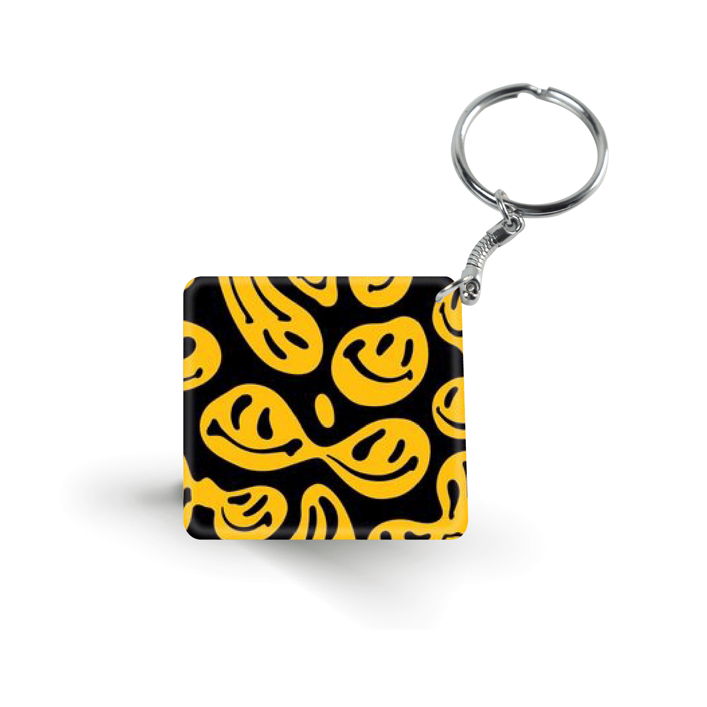 Yellow Smilies- Keychain