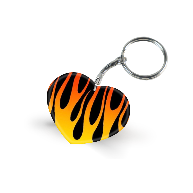 Flames - Keychain