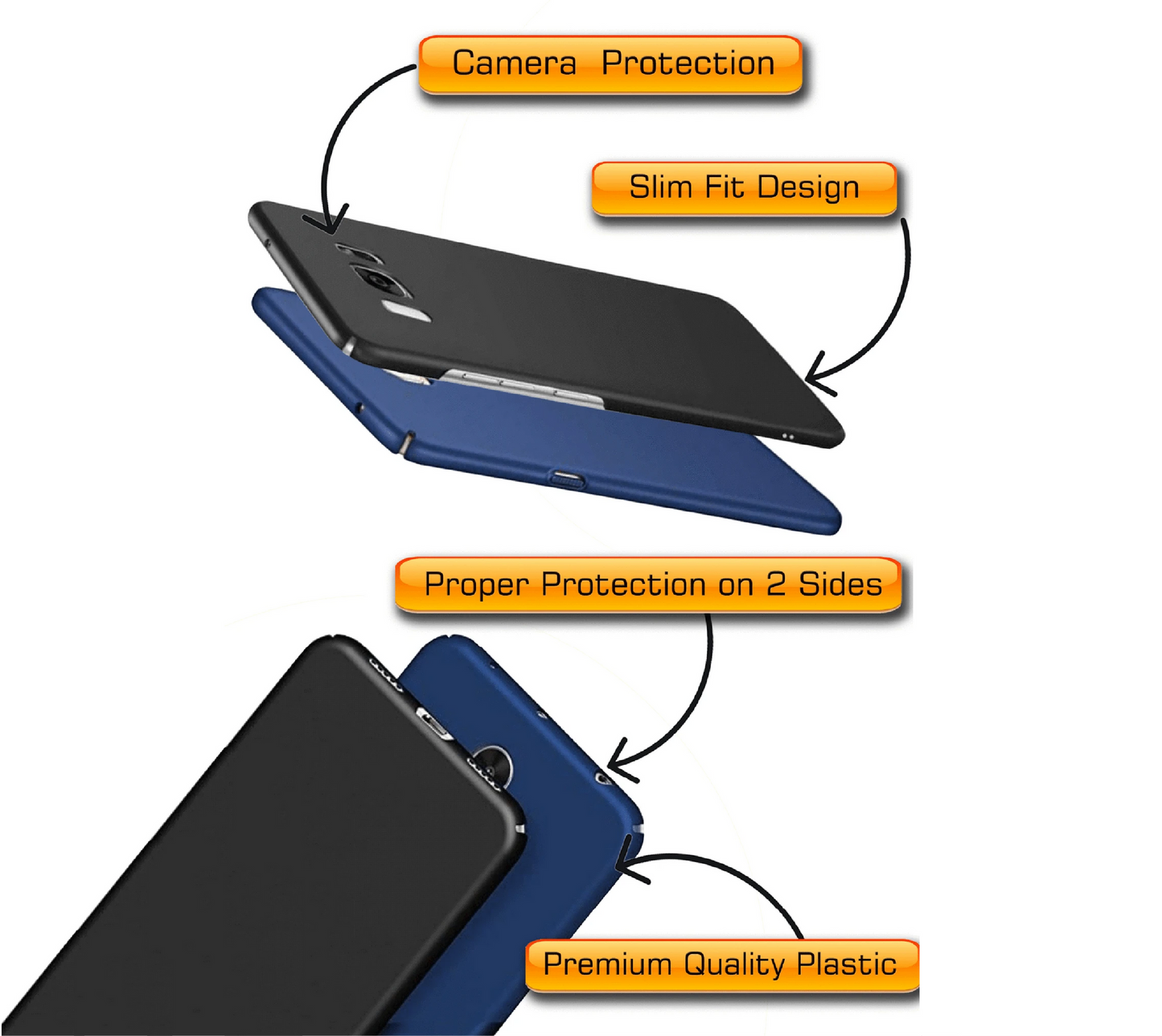 Dark Blue Tie Dye - Hard Case For Samsung Models
