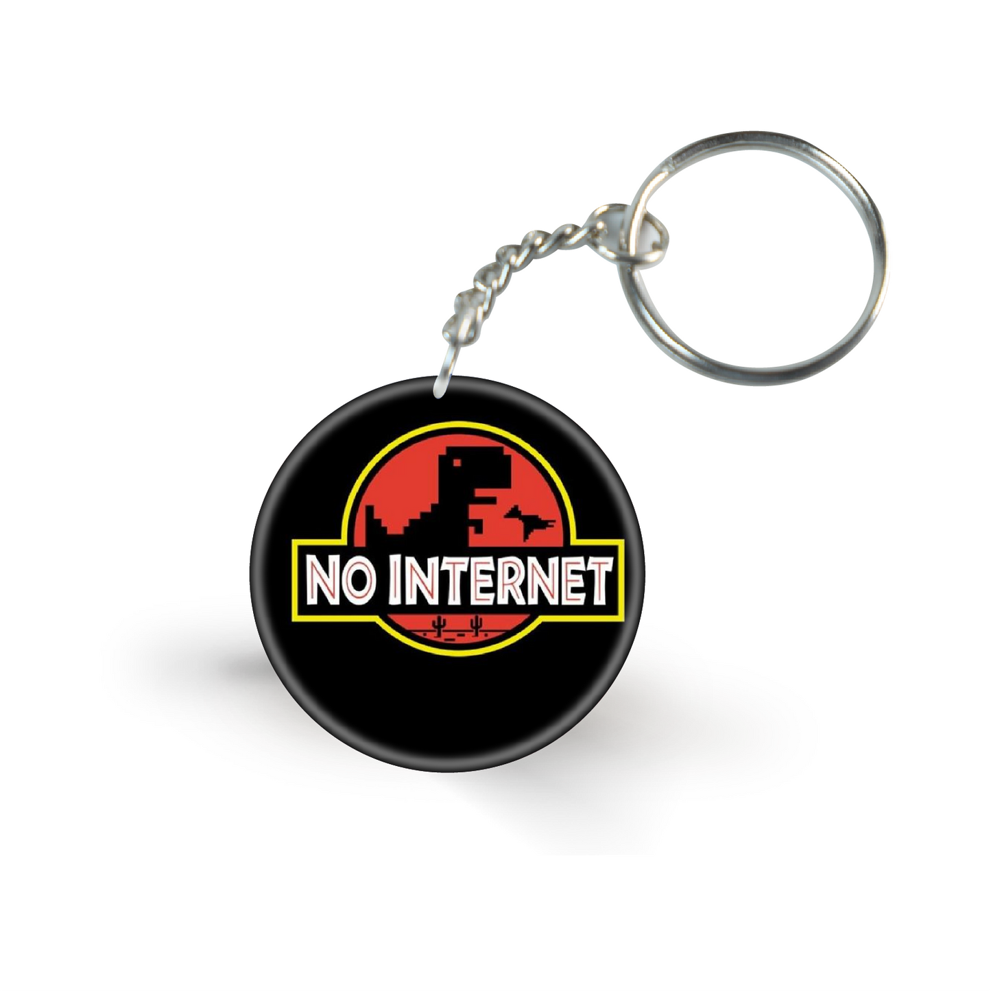 No Internet - Keychain