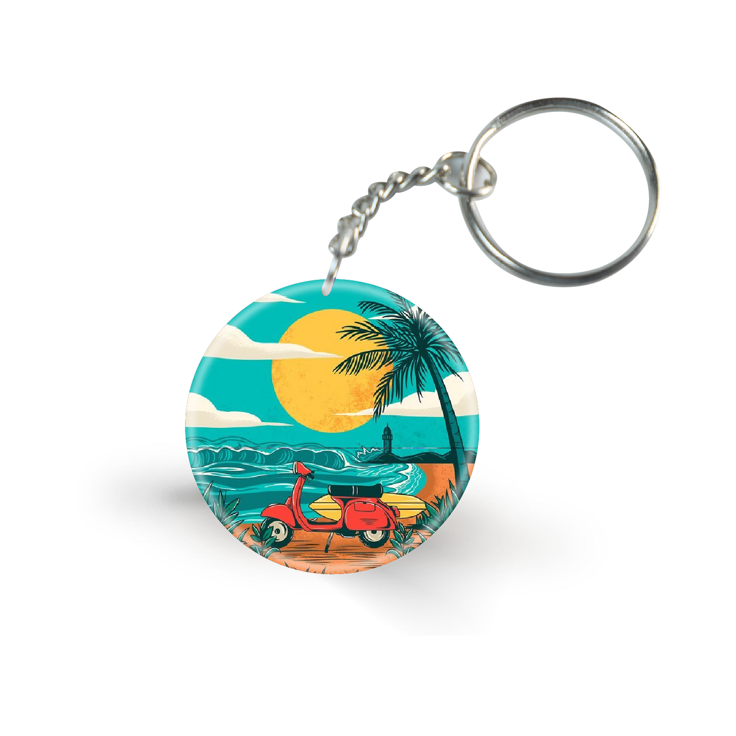 Beach Aesthetic- Keychain