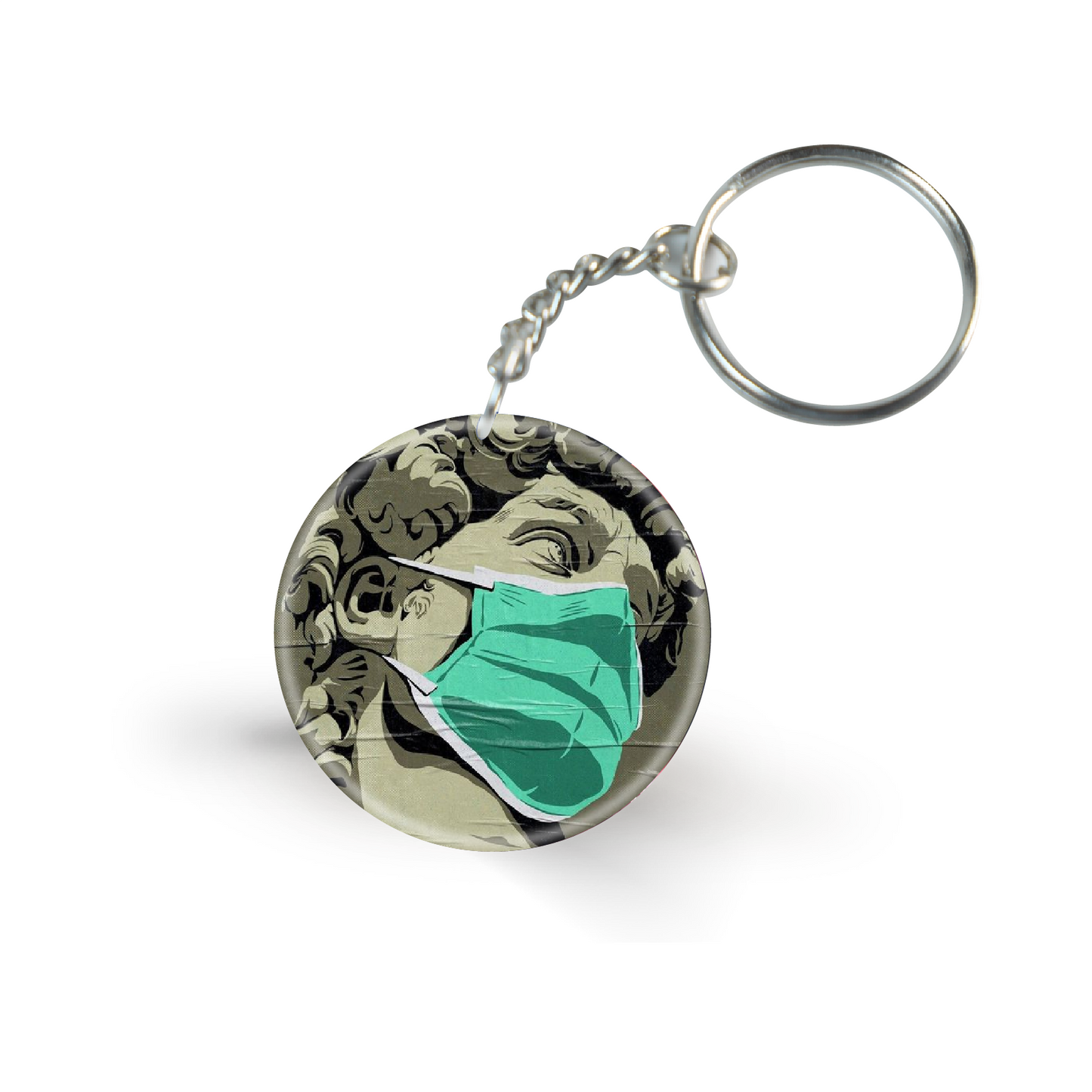 Sculpture Mask- Keychain