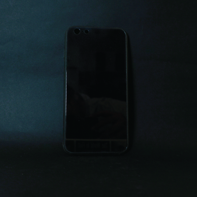 Black Glass Case - iPhone 6S Plus