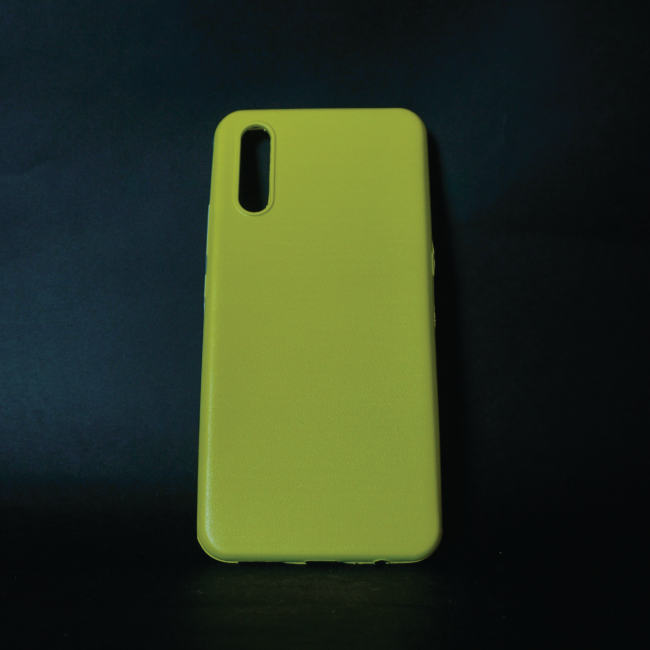 Yellow Silicon Case- Vivo S1