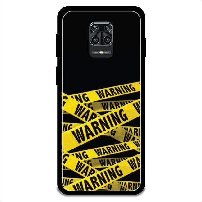 Warning - Armor Case For Redmi Models 9 Pro Max