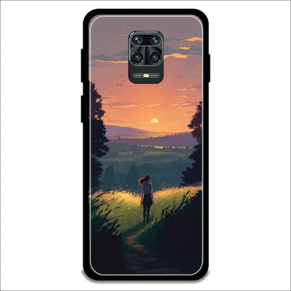 Girl & The Mountains - Armor Case For Redmi Models 9 Pro Max