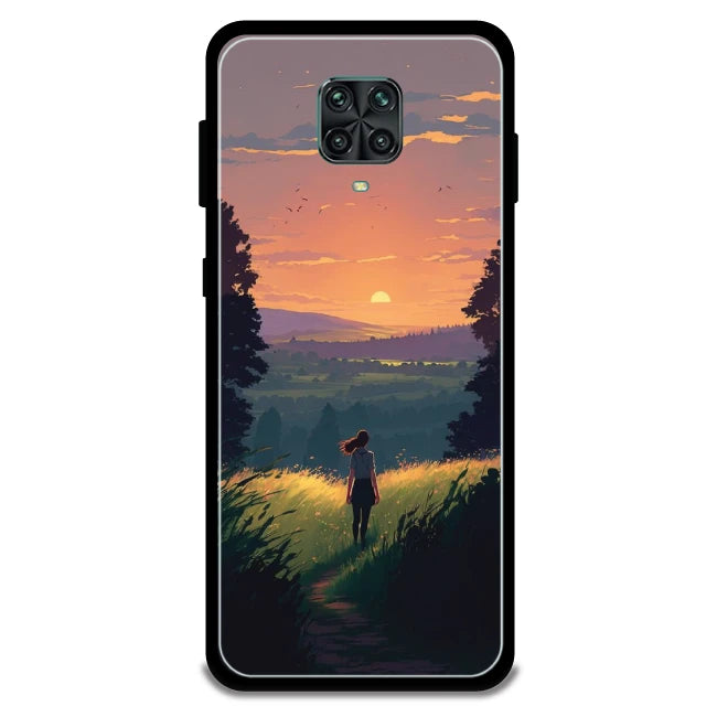 Girl & The Mountains - Armor Case For Redmi Models 9 Pro