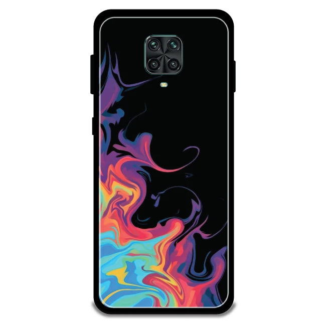 Rainbow Watermarble - Armor Case For Redmi Models 9 Pro