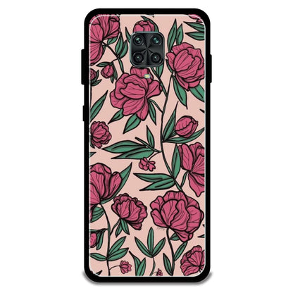 Pink Roses - Armor Case For Redmi Models 9 Pro