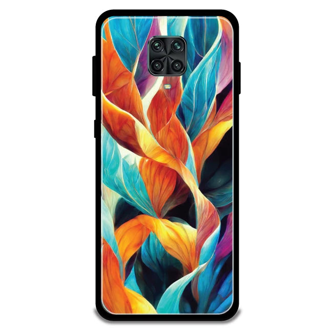 Leaves Abstract Art - Armor Case For Redmi Models 9 Pro