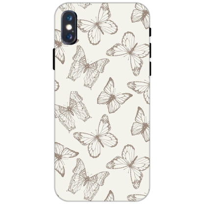 White Butterflies - Hard Cases For Apple iPhone Models